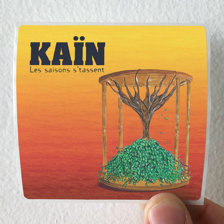 Kain Les Saisons Stassent Album Cover Sticker