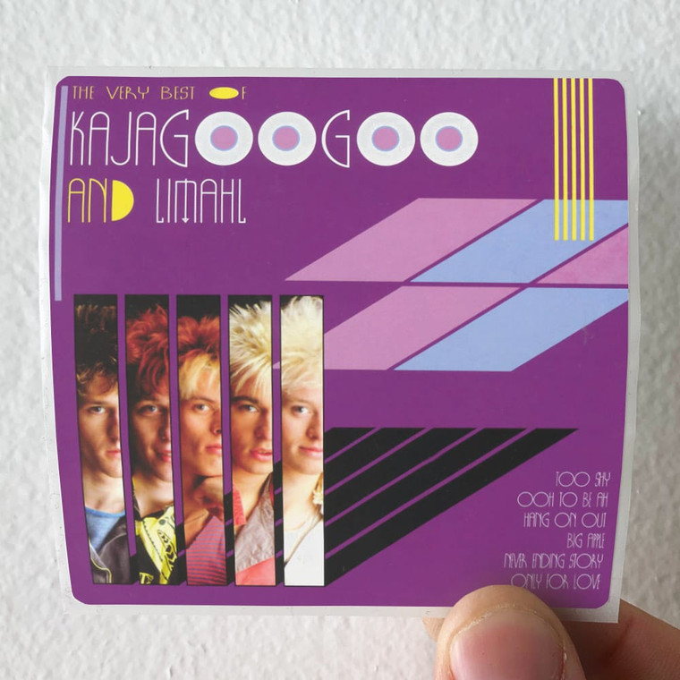 Kajagoogoo The Very Best Of Kajagoogoo And Limahl Album Cover Sticker