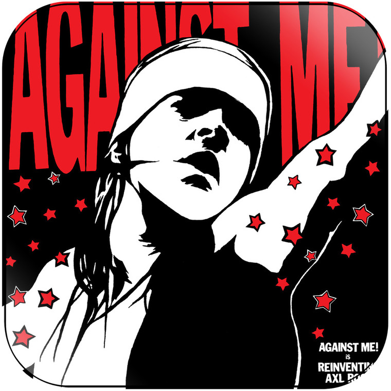 Against Me Reinventing Axl Rose Album Cover Sticker Album Cover Sticker