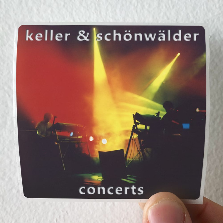 Keller and Schonwalder Concerts 1 Album Cover Sticker