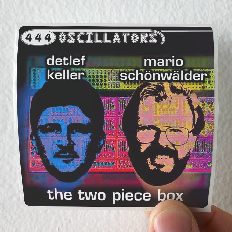 Keller and Schonwalder The Two Piece Box 1 Album Cover Sticker