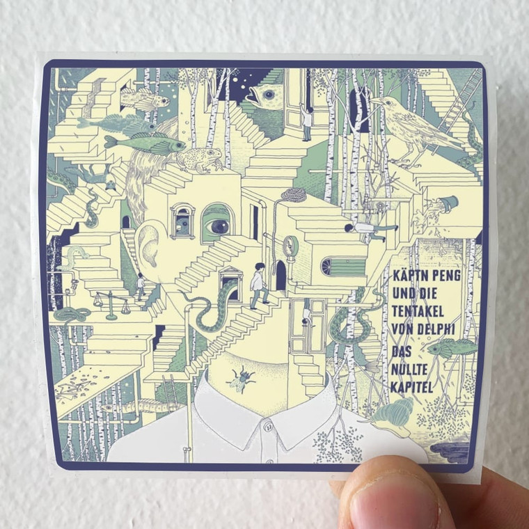 Kaptn Peng and Die Tentakel von Delphi Das Nullte Kapitel Explicit Album Cover Sticker