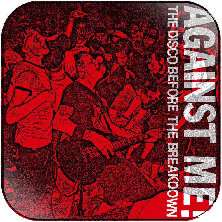 Against Me The Disco Before The Breakdown Album Cover Sticker Album Cover Sticker