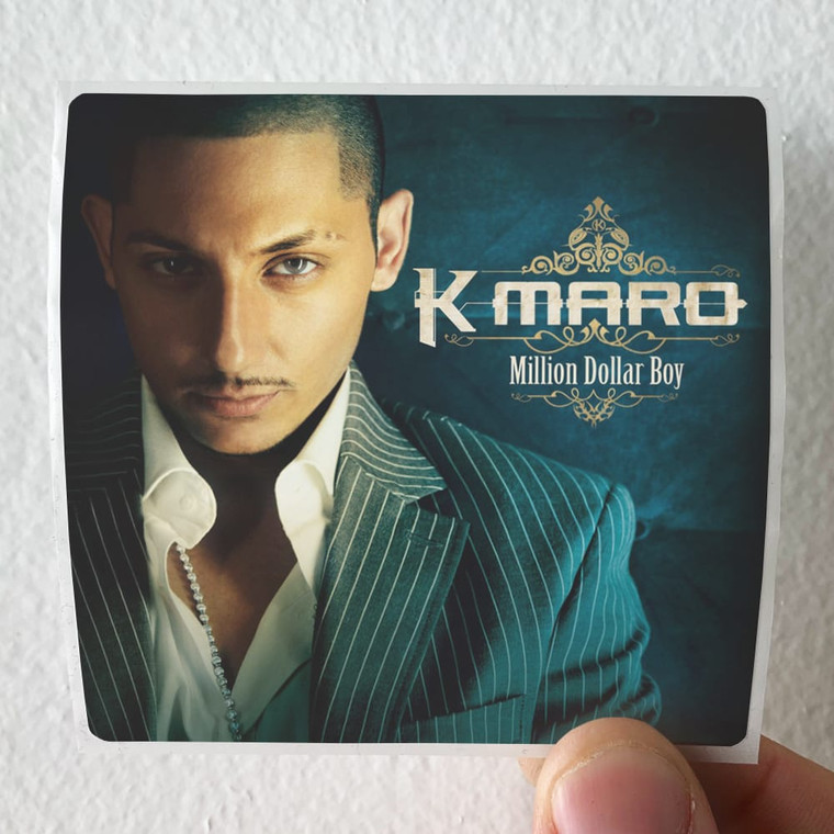 K-Maro Million Dollar Boy Album Cover Sticker