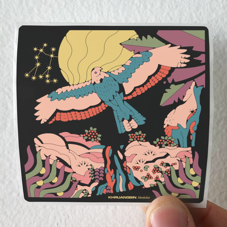 Khruangbin Mordechai Album Cover Sticker