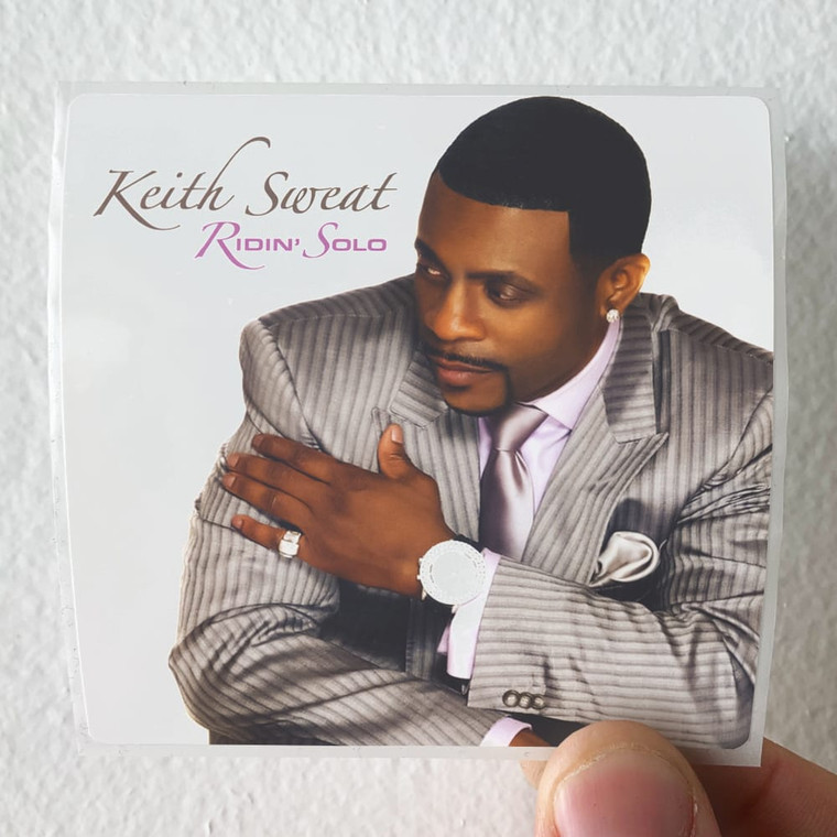 Keith Sweat Ridin Solo Album Cover Sticker
