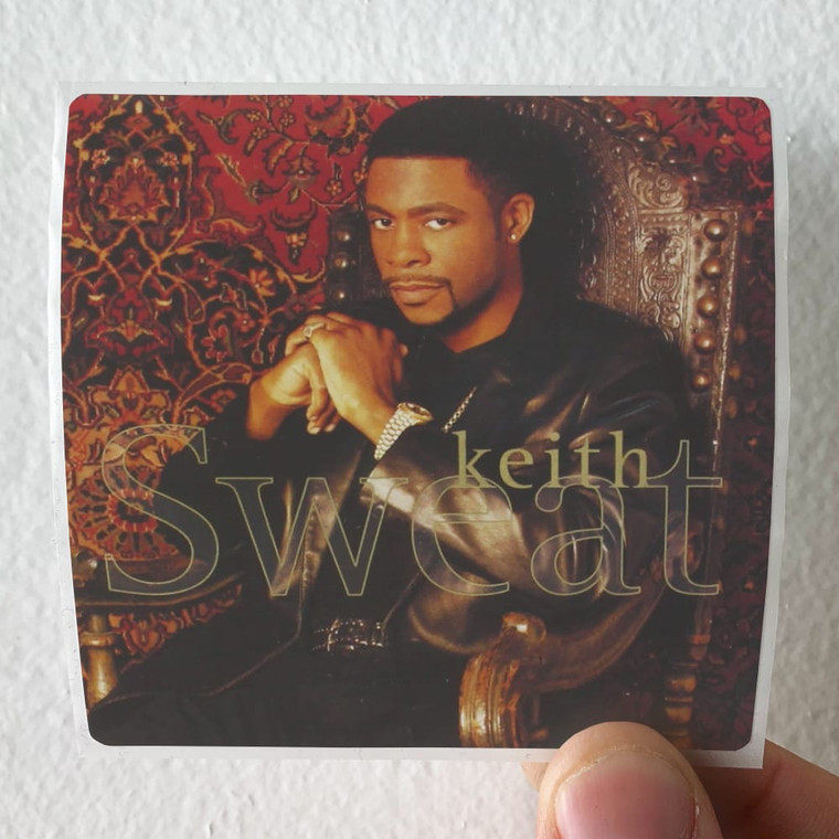 Keith Sweat Keith Sweat Album Cover Sticker