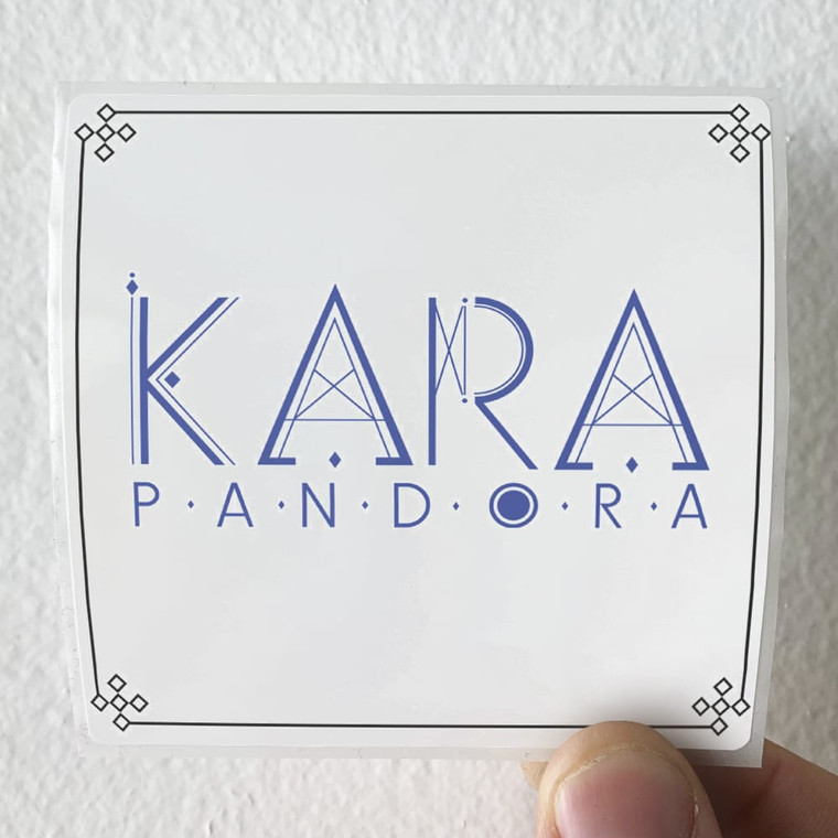 Kara Pandora Album Cover Sticker