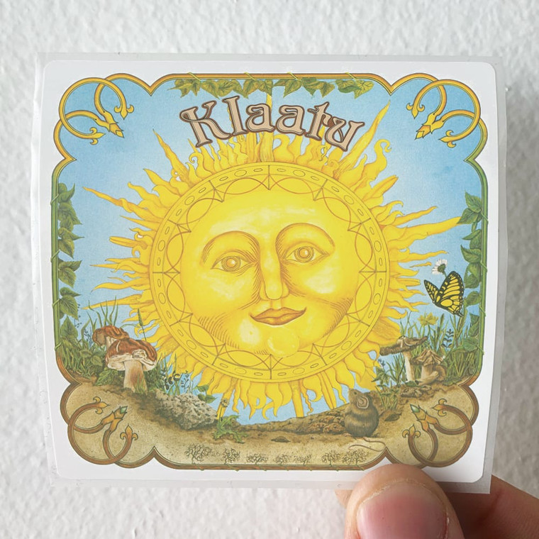 Klaatu 347 Est 1 Album Cover Sticker