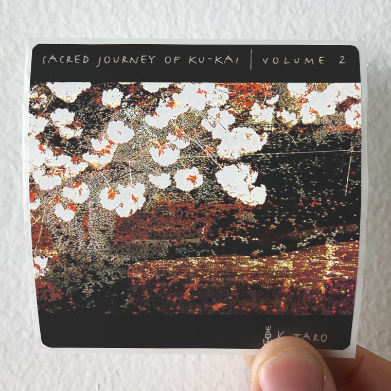 Kitaro Sacred Journey Of Ku Kai Volume 2 Album Cover Sticker