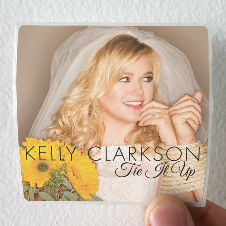 Kelly Clarkson Tie It Up Album Cover Sticker