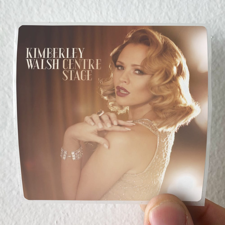 Kimberley Walsh Centre Stage Album Cover Sticker