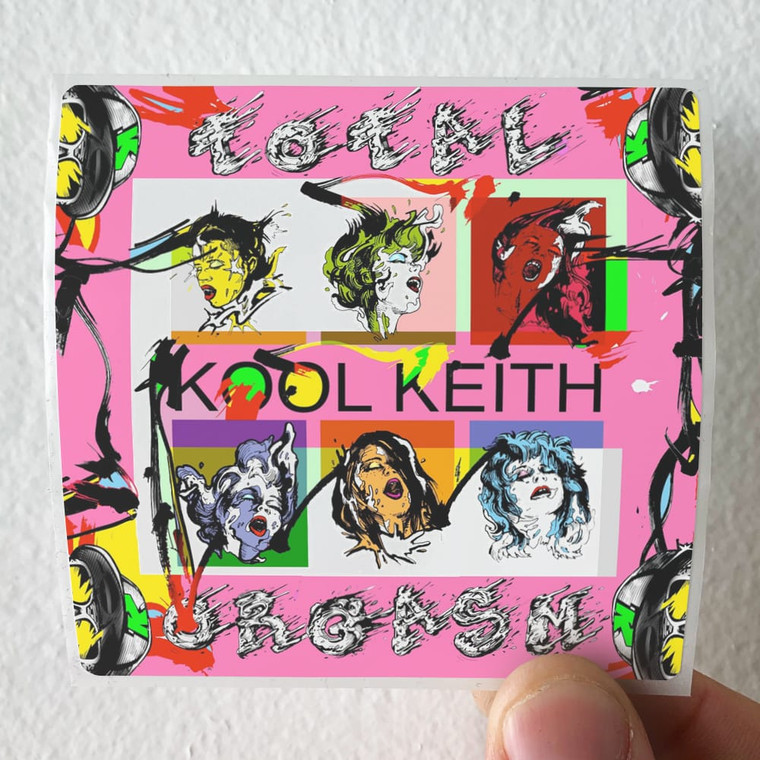 Kool Keith Total Orgasm 3 Album Cover Sticker