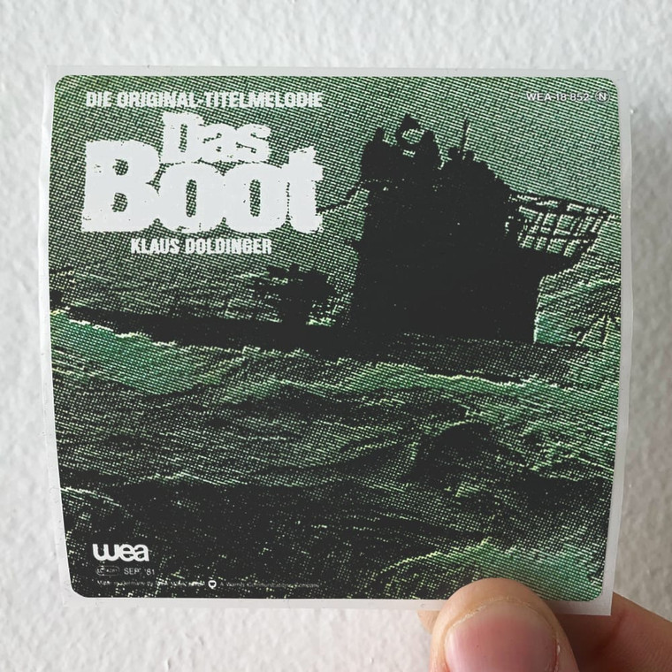 Klaus Doldinger Das Boot Album Cover Sticker