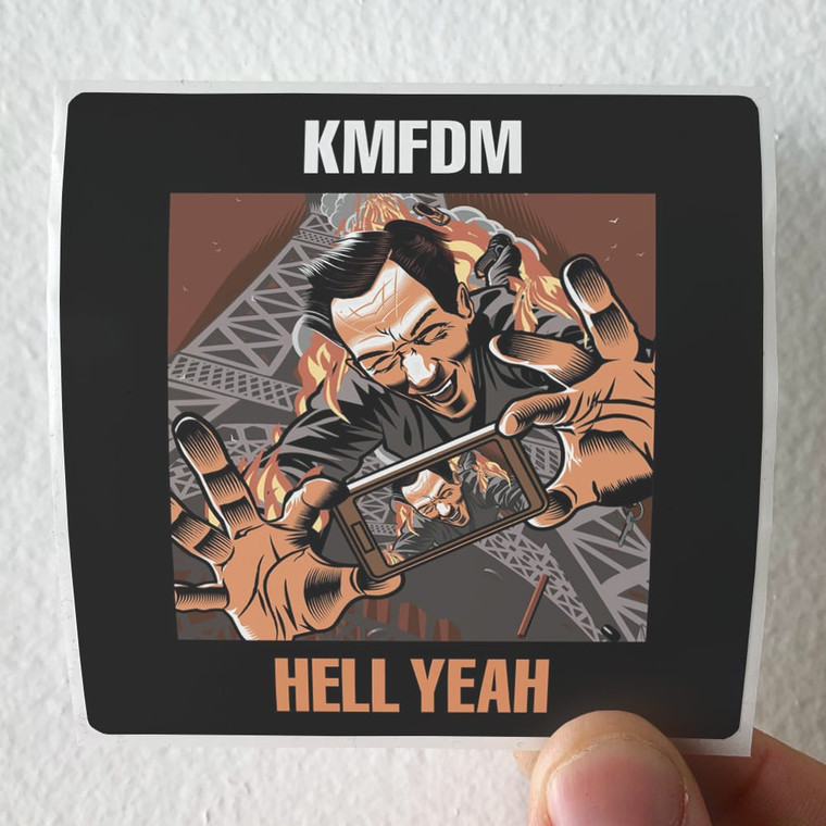 KMFDM Hell Yeah Album Cover Sticker