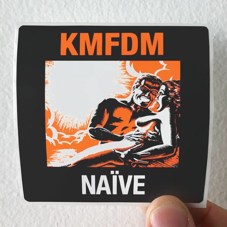 KMFDM Nave 1 Album Cover Sticker