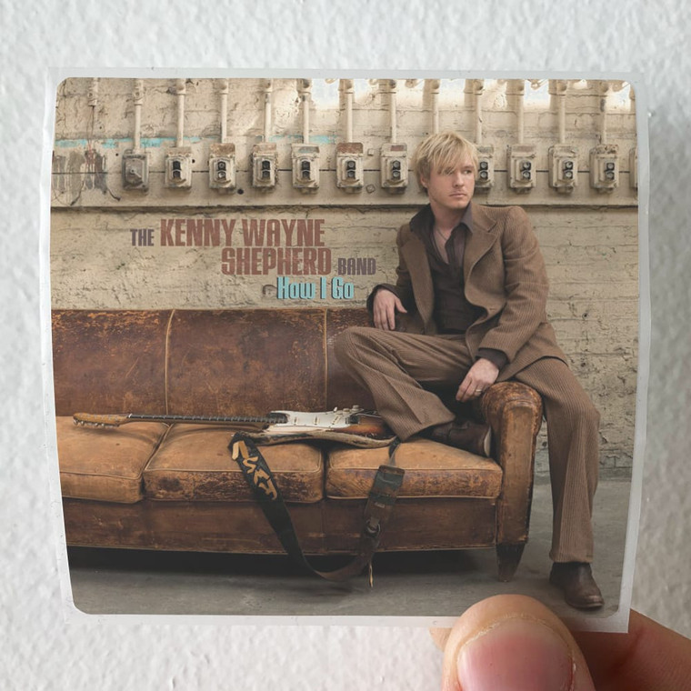 Kenny Wayne Shepherd How I Go Album Cover Sticker