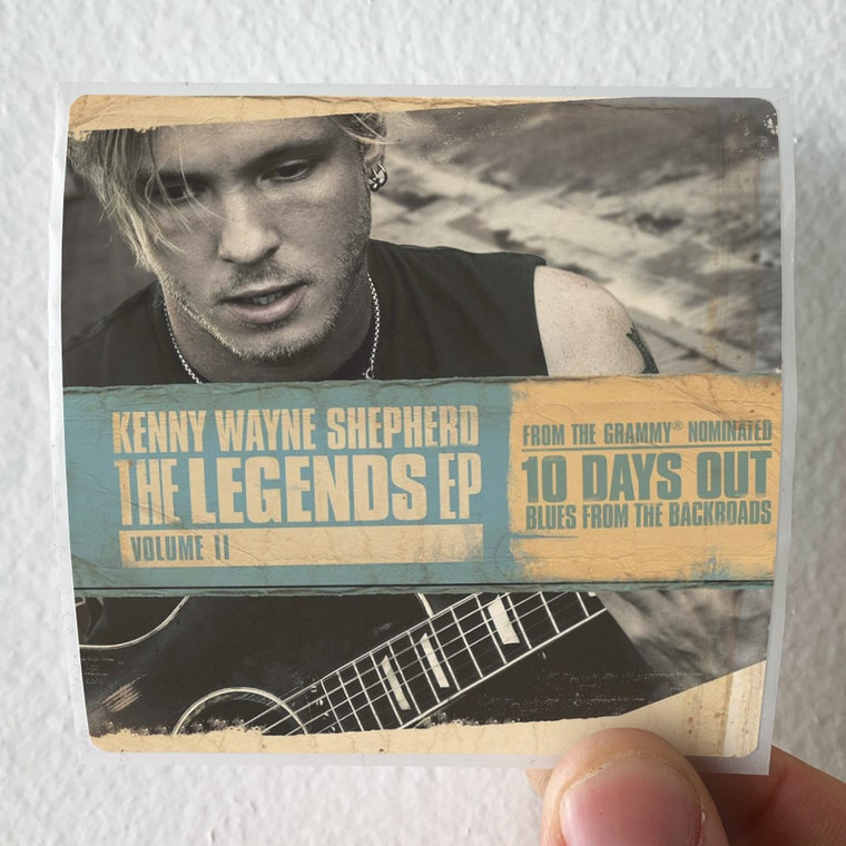 Kenny Wayne Shepherd The Legends Ep Volume Ii Album Cover Sticker