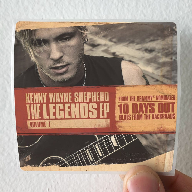 Kenny Wayne Shepherd The Legends Ep Volume I Album Cover Sticker