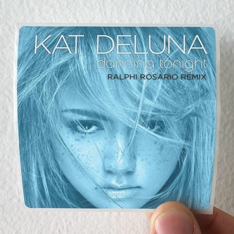 Kat DeLuna Dancing Tonight Ralphi Rosario Remixes Album Cover Sticker