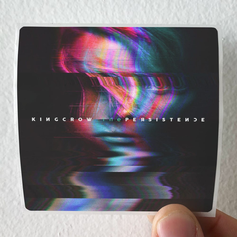 Kingcrow The Persistence Album Cover Sticker