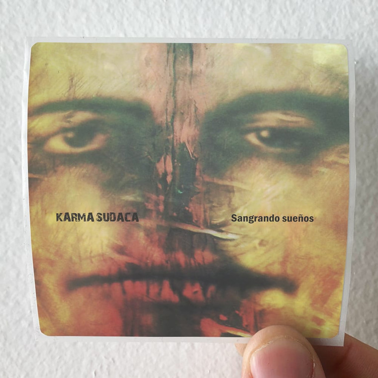Karma Sudaca Sangrando Sueos Album Cover Sticker