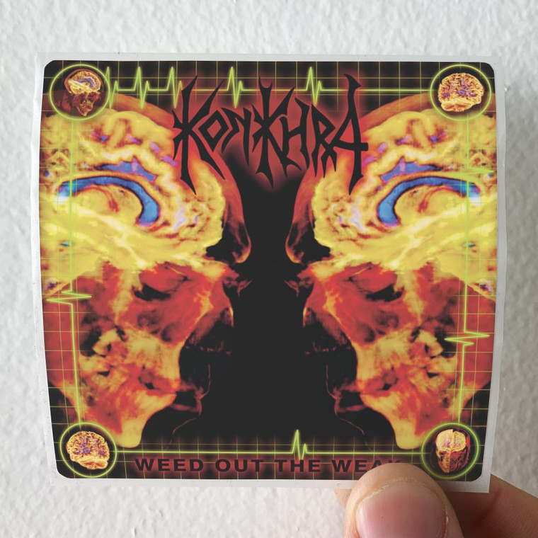 Konkhra Weed Out The Weak Album Cover Sticker