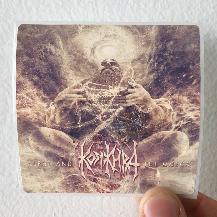 Konkhra Alpha And The Omega Album Cover Sticker Konkhra Alpha And The Omega Album Cover Sticker