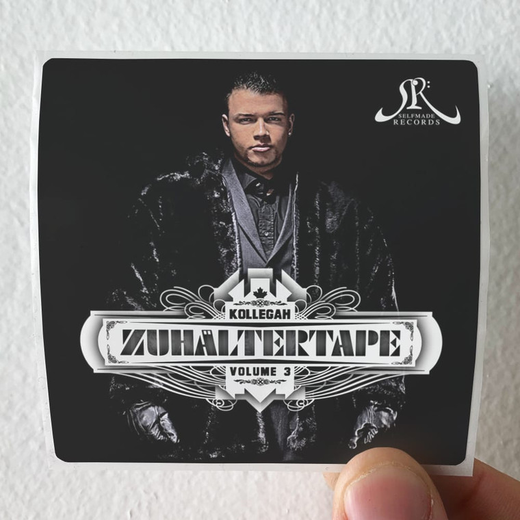 Kollegah Zuhltertape Volume 3 Album Cover Sticker