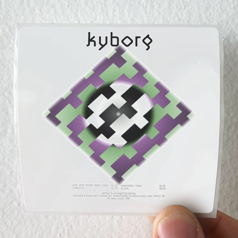 Kyborg Kyborg Album Cover Sticker