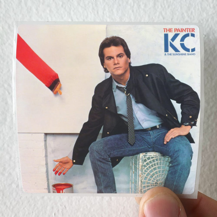 KC and The Sunshine Band The Painter Album Cover Sticker