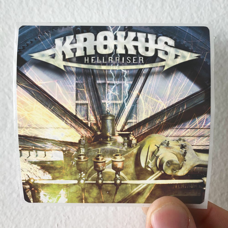 Krokus Hellraiser Album Cover Sticker