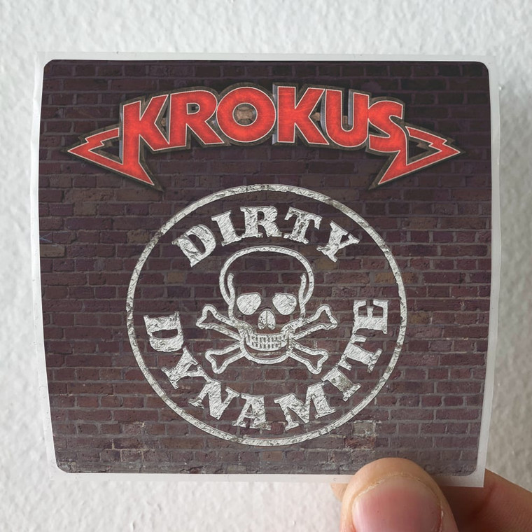 Krokus Dirty Dynamite Album Cover Sticker