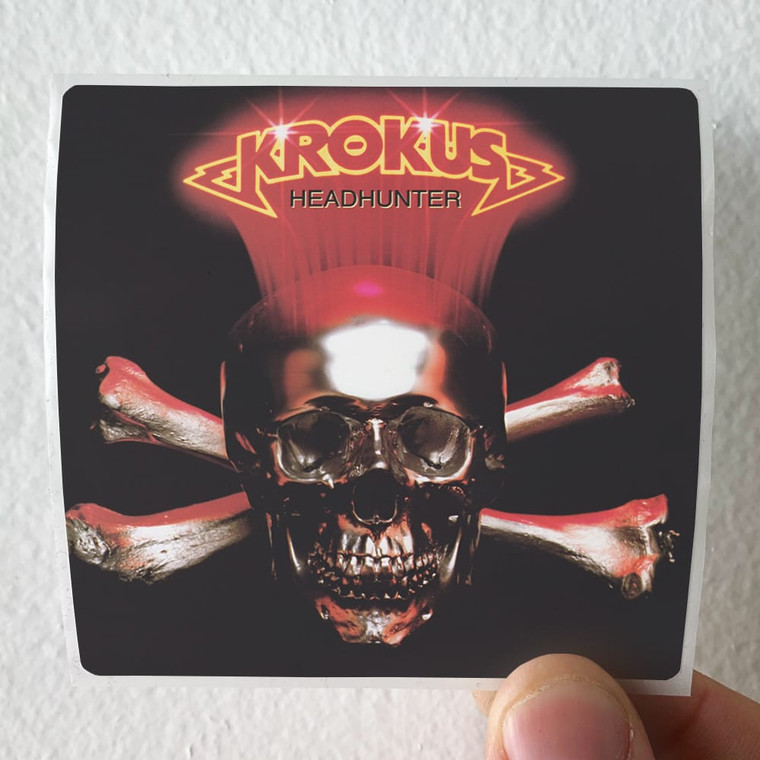 Krokus Headhunter Album Cover Sticker