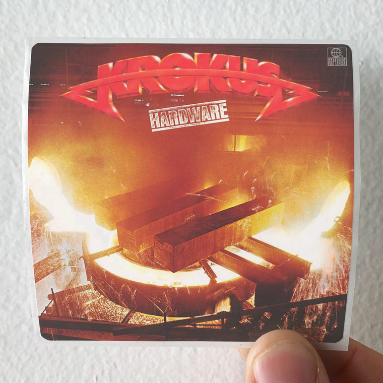 Krokus Hardware Album Cover Sticker