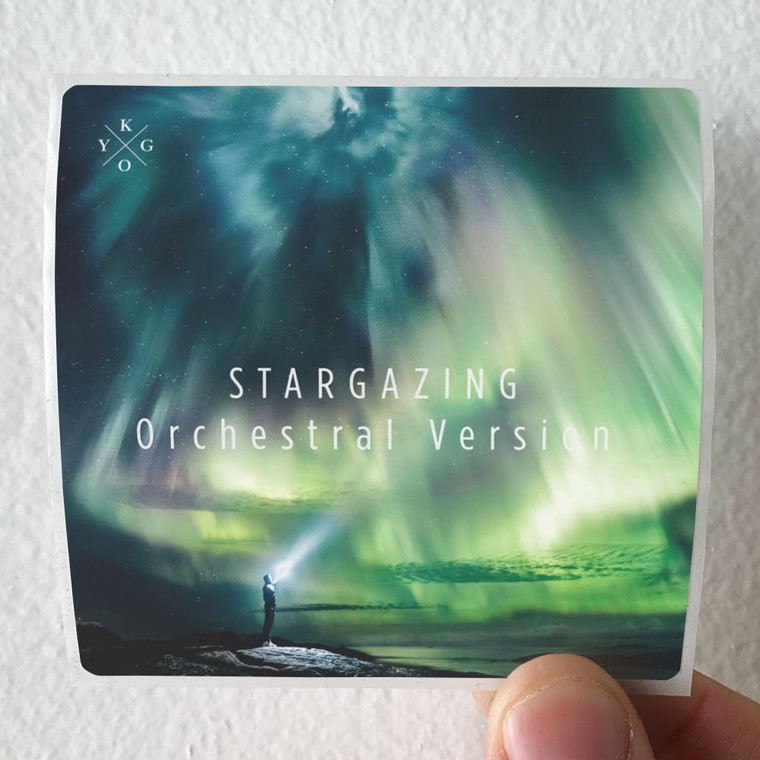 Kygo Stargazing Orchestral Version Album Cover Sticker