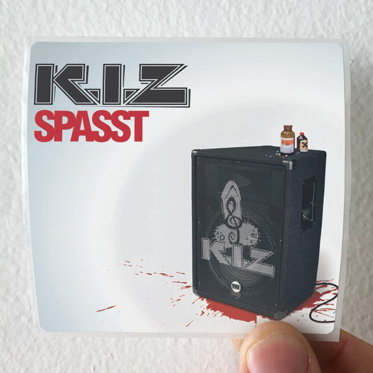KIZ Spasst Album Cover Sticker