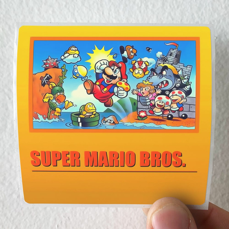 Koji Kondo Sound Mario Bros 2 Album Cover Sticker