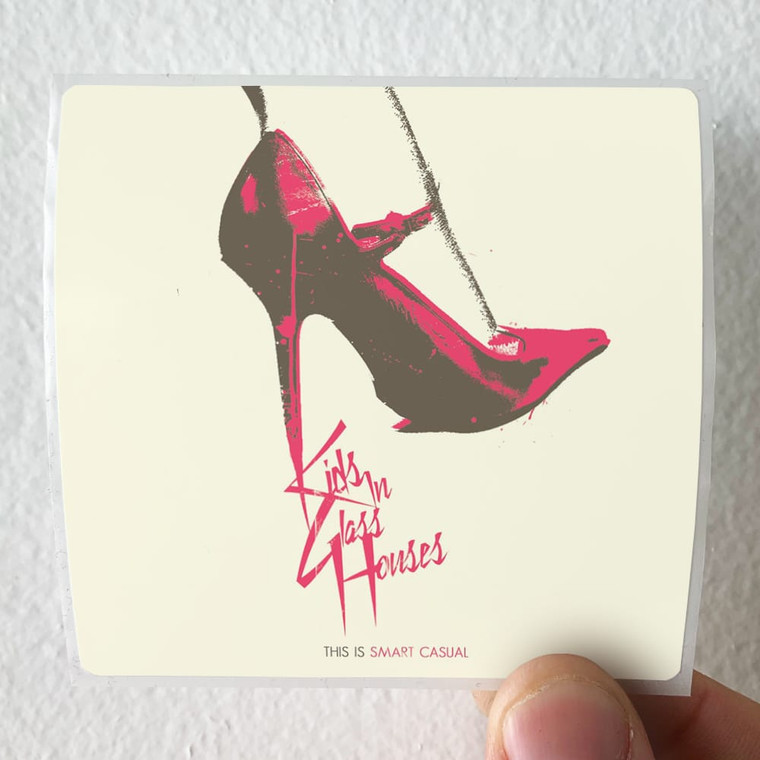 Kids in Glass Houses Smart Casual Album Cover Sticker