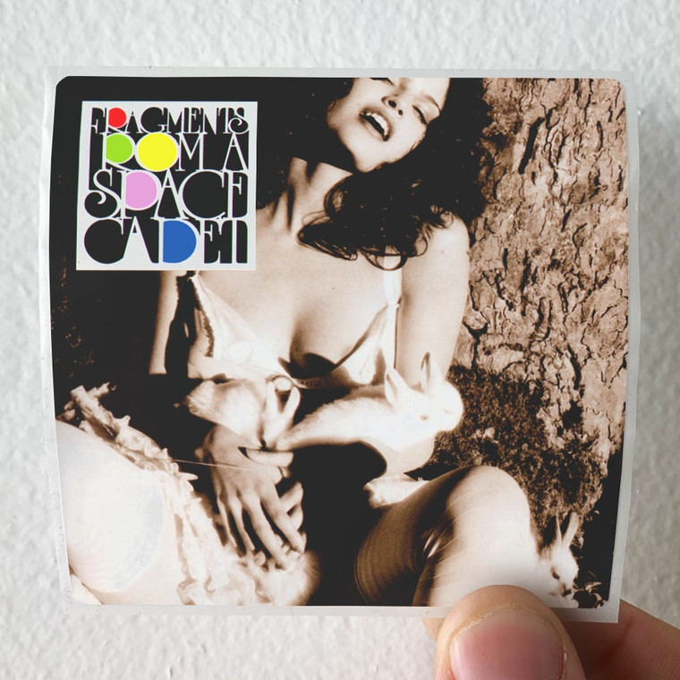 Kenneth Bager Fragments From A Space Cadet Album Cover Sticker