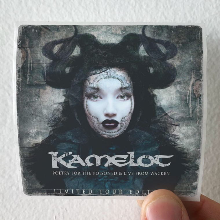 Kamelot Poetry For The Poisoned 1 Album Cover Sticker