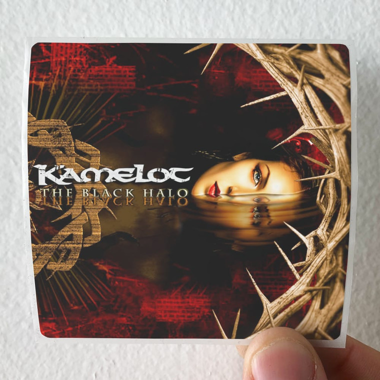 Kamelot The Black Halo Album Cover Sticker