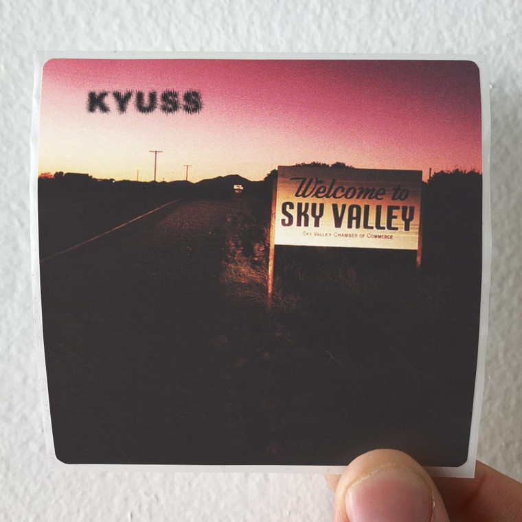 Kyuss Welcome To Sky Valley Album Cover Sticker