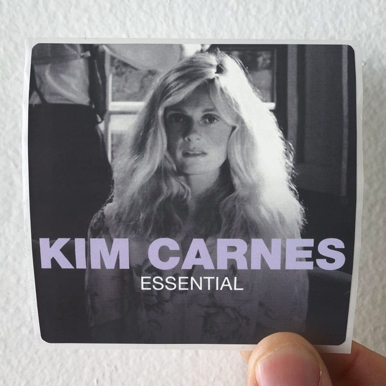Kim Carnes Essential Album Cover Sticker