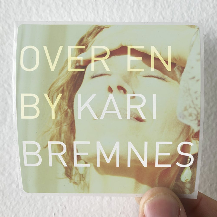 Kari Bremnes Over En By Album Cover Sticker