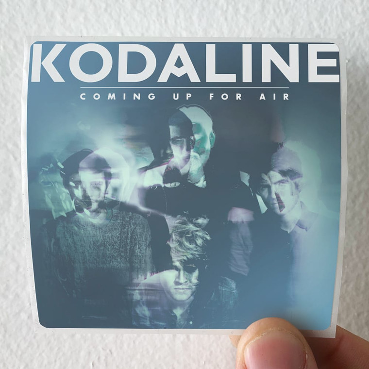 Kodaline Coming Up For Air Album Cover Sticker