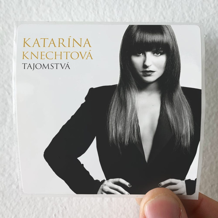 Katarina Knechtova Tajomstv Album Cover Sticker