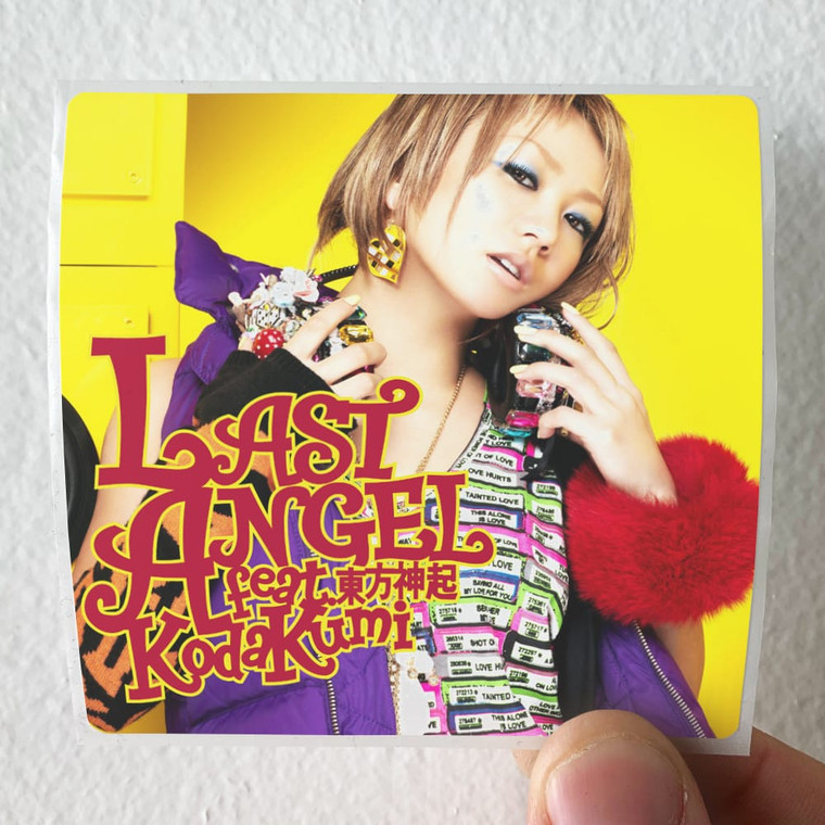 Kumi Koda Last Angel Feat 1 Album Cover Sticker