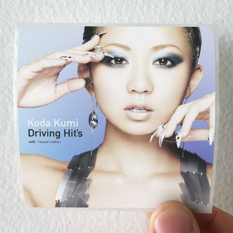 Kumi Koda Driving Hits Album Cover Sticker