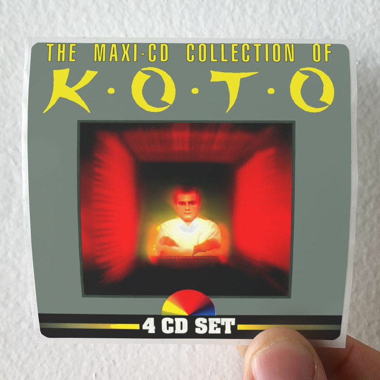 Koto The Maxi Cd Collection Of Koto Album Cover Sticker Koto The Maxi Cd Collection Of Koto Album Cover Sticker